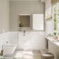 Image of VitrA: Root Classic Wall-hung Compact Upper Cabinet Unit (550mm)