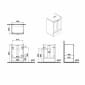 Image of VitrA: Root Classic Vanity Unit with Two Doors and Basin (600mm)