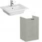 Image of VitrA: Root Classic Vanity Unit with Two Doors and Basin (600mm)