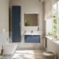 Image of VitrA: Root Classic Wall-hung Tall Cabinet Unit with Two Left-handed Doors (400mm)