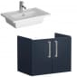 Image of VitrA: Root Flat Wall-hung Vanity Unit with Doors (600mm)