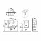Image of VitrA: Root Flat Wall-hung Vanity Unit with Door (45cm)