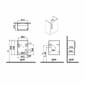 Image of VitrA: Root Flat Wall-hung Vanity Unit with Door (45cm)