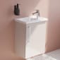 Image of VitrA: Root Flat Wall-hung Vanity Unit with Door (45cm)