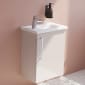 Image of VitrA: Root Flat Wall-hung Vanity Unit with Door (45cm)