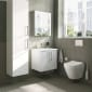 Image of VitrA: Root Flat Wall-hung Tall Cabinet Unit 400mm