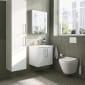 Image of VitrA: Root Flat Wall-hung Tall Cabinet Unit 400mm