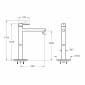 Image of VitrA: Origin Floor-mounted Basin Mixer Tap (Soft Copper)