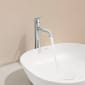 Image of VitrA: Origin Classic Tall Basin Mixer Tap with Top Handle