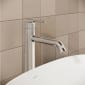 Image of VitrA: Origin Classic Tall Basin Mixer Tap with Top Handle