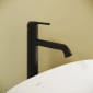 Image of VitrA: Origin Classic Tall Basin Mixer Tap with Top Handle