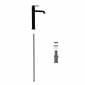Image of VitrA: Origin Classic Tall Basin Mixer Tap with Top Handle