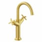 Image of VitrA: Origin Classic Tall Basin Mixer Tap with Cross Handles