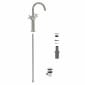 Image of VitrA: Origin Classic Tall Basin Mixer Tap with Cross Handles