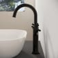 Image of VitrA: Origin Classic Tall Basin Mixer Tap with Cross Handles