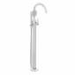 Image of VitrA: Origin Classic Floor-mounted Bath Mixer Tap with Hand Shower