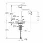 Image of VitrA: Origin Classic Deck-mounted Basin Mixer Tap