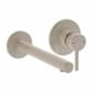 Image of VitrA: Origin Wall-mounted Basin Mixer Tap with Lever Handle