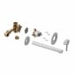 Image of VitrA: Origin Wall-mounted Basin Mixer Tap with Lever Handle