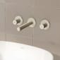 Image of VitrA: Origin Wall-mounted Basin Mixer Tap with Two Handles