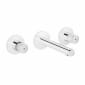 Image of VitrA: Origin Wall-mounted Basin Mixer Tap with Two Handles