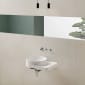 Image of VitrA: Origin Wall-mounted Basin Mixer Tap with Two Handles