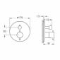 Image of VitrA: Origin Thermostatic Shower Valve