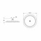 Image of VitrA: Origin Classic Round Shower Head (250mm)