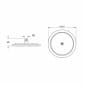 Image of VitrA: Origin Classic Round Shower Head (250mm)