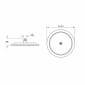 Image of VitrA: Origin Classic Round Shower Head (250mm)