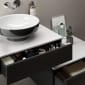 Image of VitrA: Origin Calacatta Silk Neolith Countertop with No Tap Hole (600mm)