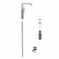 Image of VitrA: Suit Tall Basin Mixer Tap with Side Handle