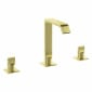 Image of VitrA: Suit Deck-mounted Basin Mixer with Side Handles (3TH)