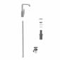 Image of VitrA: Suit Deck Basin Mixer Tap with Side Handle