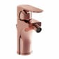 Image of VitrA: Root Round Bidet Mixer Tap with Pop-up Waste