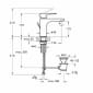 Image of VitrA: Root Round Deck-mounted Basin Mixer with Pop-Up Waste