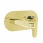 Image of VitrA: Root Round Wall-mounted Basin Mixer Tap with Lever Handle