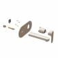 Image of VitrA: Root Round Wall-mounted Basin Mixer Tap with Lever Handle