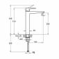 Image of VitrA: Root Round Tall Basin Mixer Tap