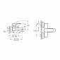 Image of VitrA: Root Square Wall-mounted Bath Shower Mixer Tap