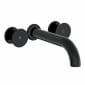 Image of VitrA: Liquid Wall-mounted Basin Mixer Tap with Two Handles