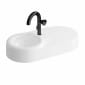 Image of VitrA: Liquid Washbasin with Right Countertop (800mm)