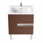 Image of Roca: Victoria-N Unik Wall-hung Vanity Unit with Basin & Two Drawers (700mm)