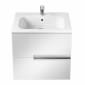 Image of Roca: Victoria-N Unik Wall-hung Vanity Unit with Basin & Two Drawers (700mm)