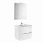Image of Roca: Victoria-N Unik Vanity Pack with Vanity Unit, Basin, Mirror & Spotlight (600mm)