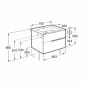 Image of Roca: Victoria-N Unik Wall-hung Compact Vanity Unit with Basin & Two Drawers (700mm)