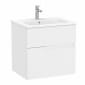Image of Roca: Victoria-N Unik Wall-hung Vanity Unit with Basin and Two Drawers (600mm)
