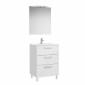 Image of Roca: New Victoria Family Pack with Vanity Unit, Basin, Mirror & LED Light (600mm)