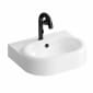 Image of Vitra: Liquid Wall-hung Round Washbasin (600mm)