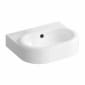 Image of Vitra: Liquid Wall-hung Round Washbasin (600mm)